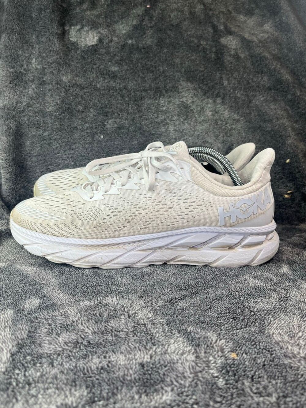 Hoka One One Clifton 7 White Running Shoes Women Size 11